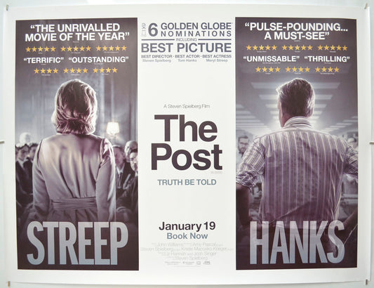 The Post (Awards Version) Original Quad Poster - Film Poster - Movie Poster