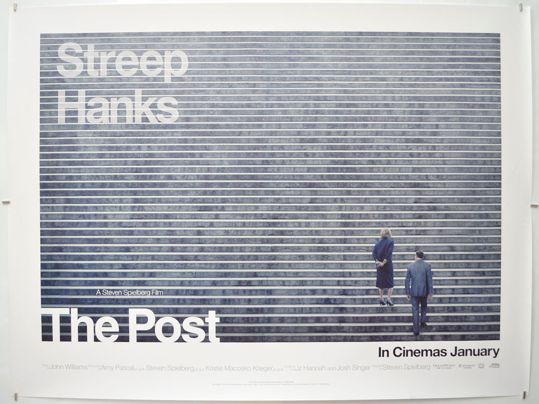 The Post (Teaser / Advance Version) Original Quad Poster - Film Poster - Movie Poster