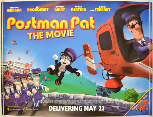 Postman Pat : The Movie  Original Quad Poster - Film Poster - Movie Poster 