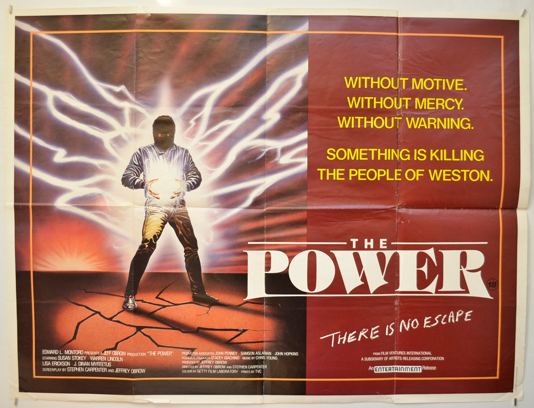 The Power  Original Quad Poster - Film Poster - Movie Poster