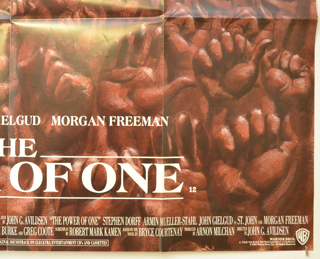 THE POWER OF ONE (Bottom Right) Cinema Quad Movie Poster 