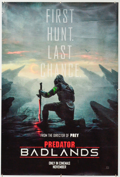 Predator: Badlands - Original One Sheet Poster - Film Poster - Movie Poster 