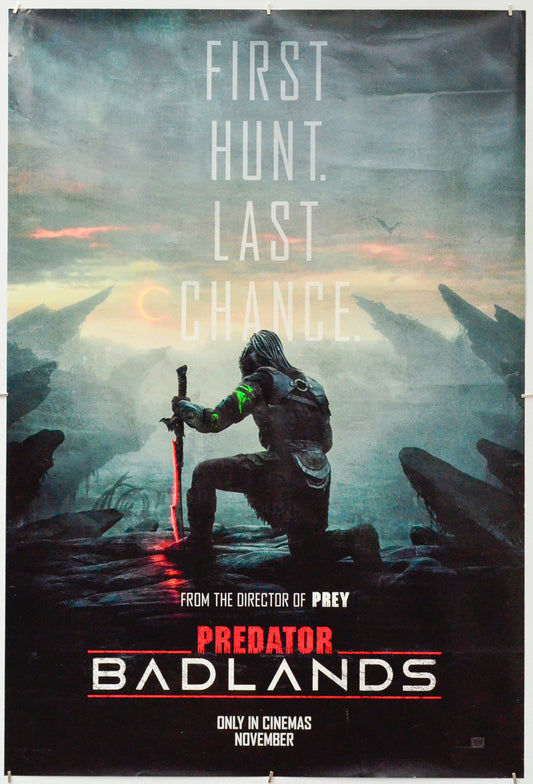 Predator: Badlands - Original One Sheet Poster - Film Poster - Movie Poster 