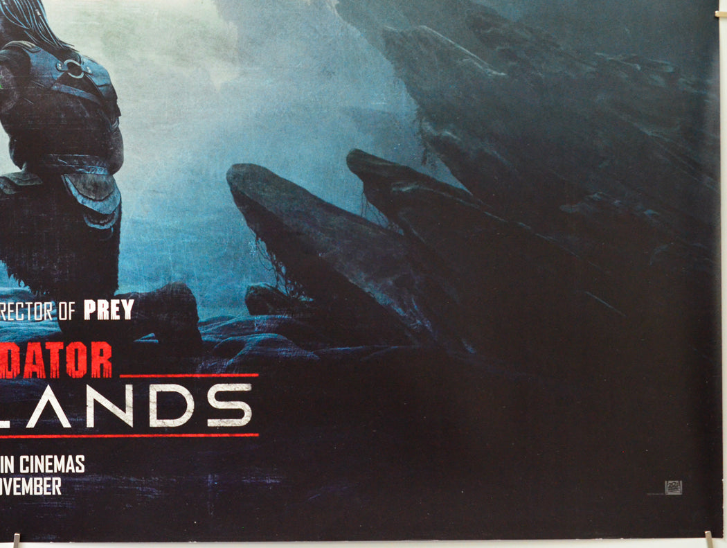 Predator: Badlands (Bottom Right) Cinema Quad Movie Poster 