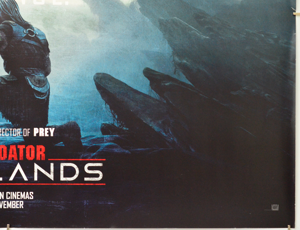 Predator: Badlands (Bottom Right) Cinema Quad Movie Poster 