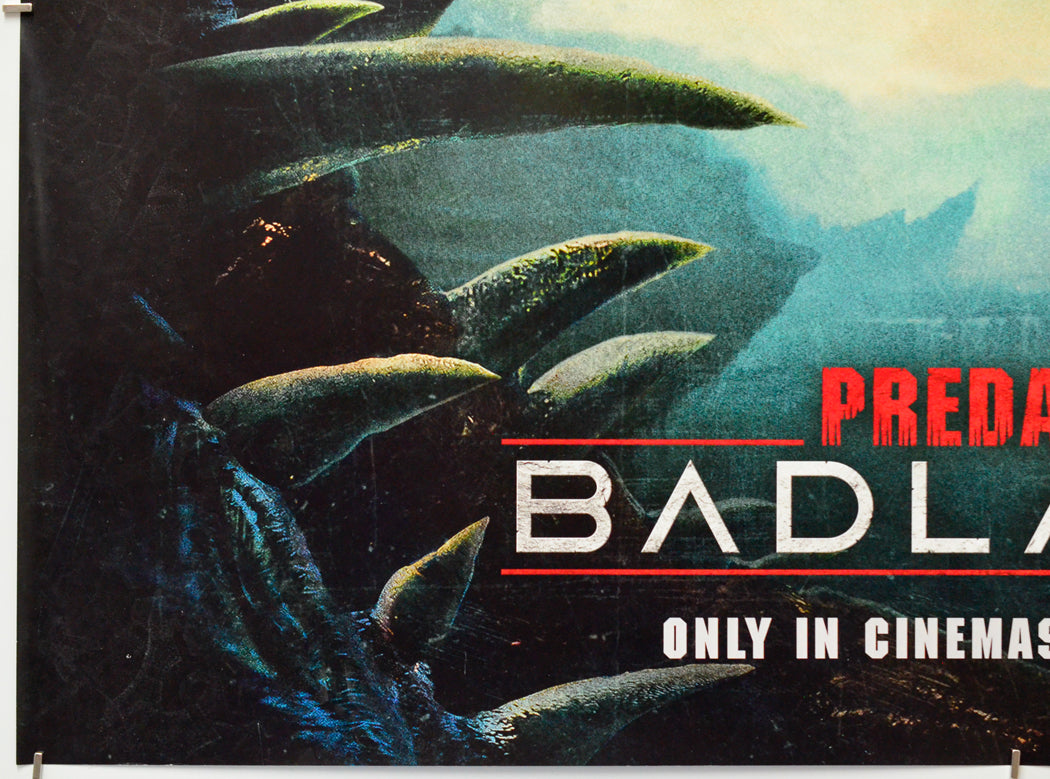 Predator: Badlands (Bottom Left) Cinema Quad Movie Poster 