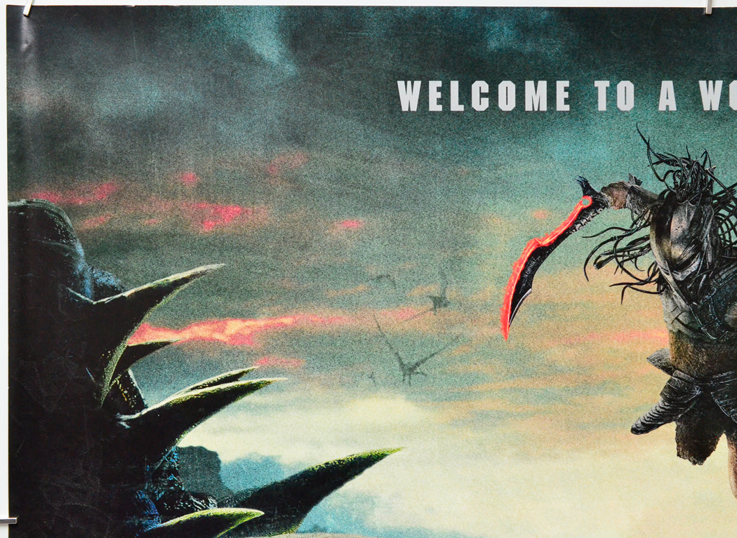 Predator: Badlands (Top Left) Cinema Quad Movie Poster 
