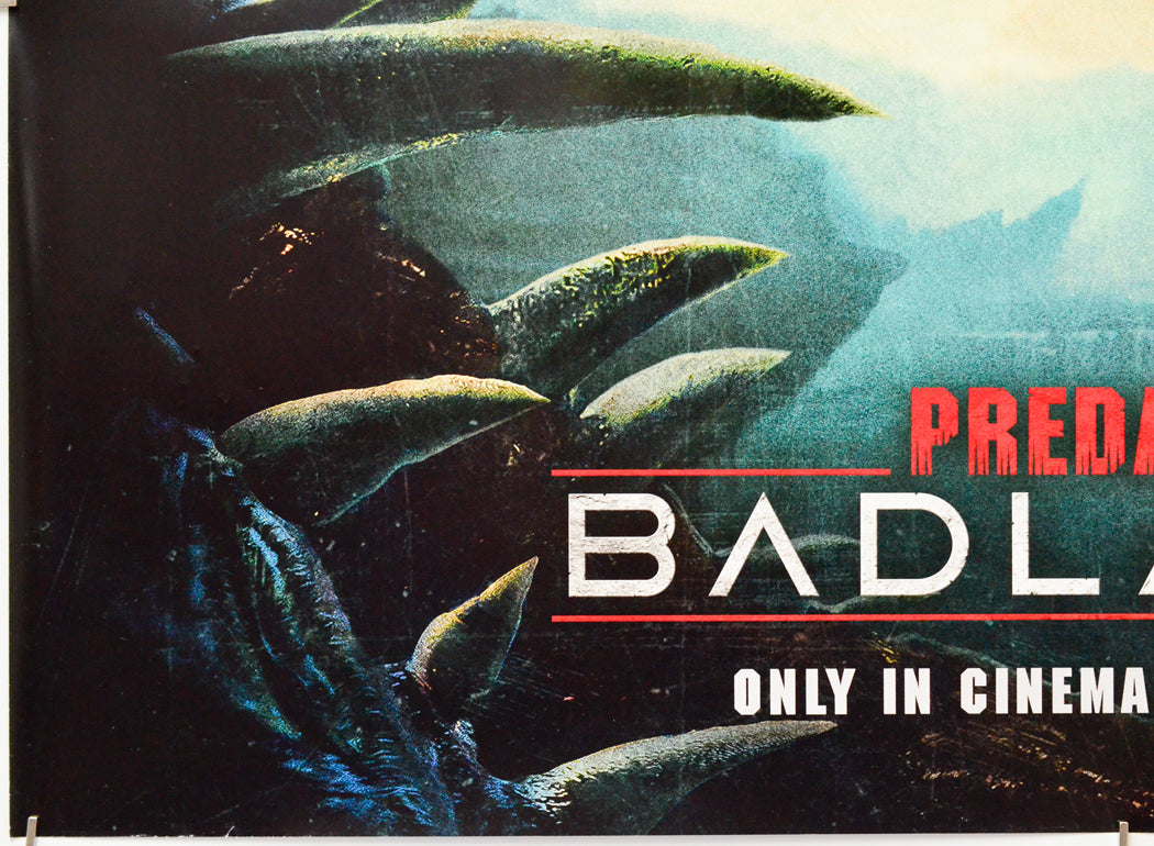 Predator: Badlands (Bottom Left) Cinema Quad Movie Poster 