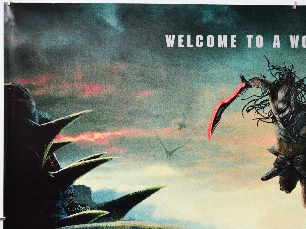 Predator: Badlands (Top Left) Cinema Quad Movie Poster 