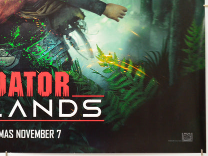 Predator: Badlands (Bottom Right) Cinema Quad Movie Poster 