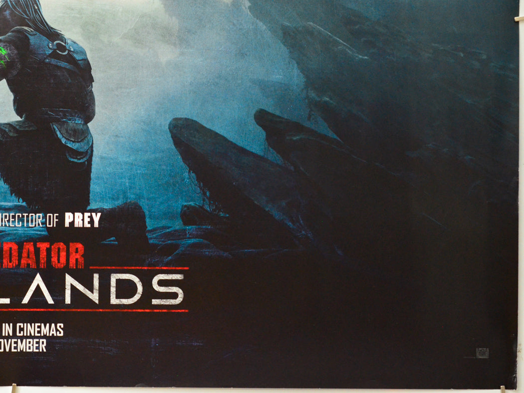 Predator: Badlands (Bottom Right) Cinema Quad Movie Poster 