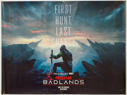 Predator: Badlands - Original Quad Poster - Film Poster - Movie Poster
