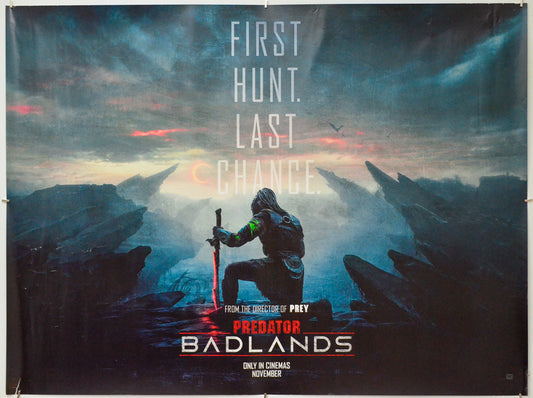 Predator: Badlands - Original Quad Poster - Film Poster - Movie Poster