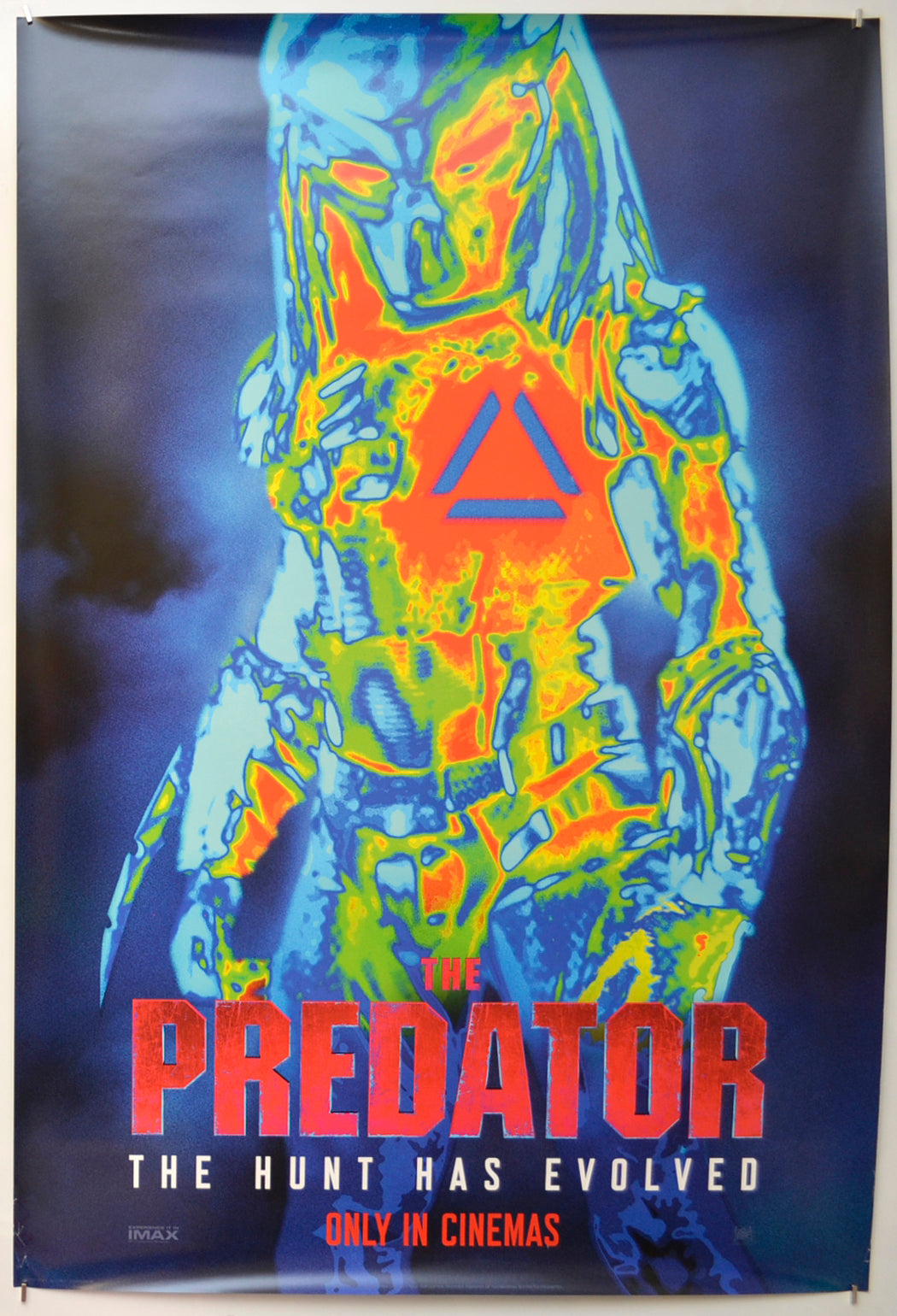 The Predator (Teaser / Advance Version B)  Original One Sheet Poster - Film Poster - Movie Poster