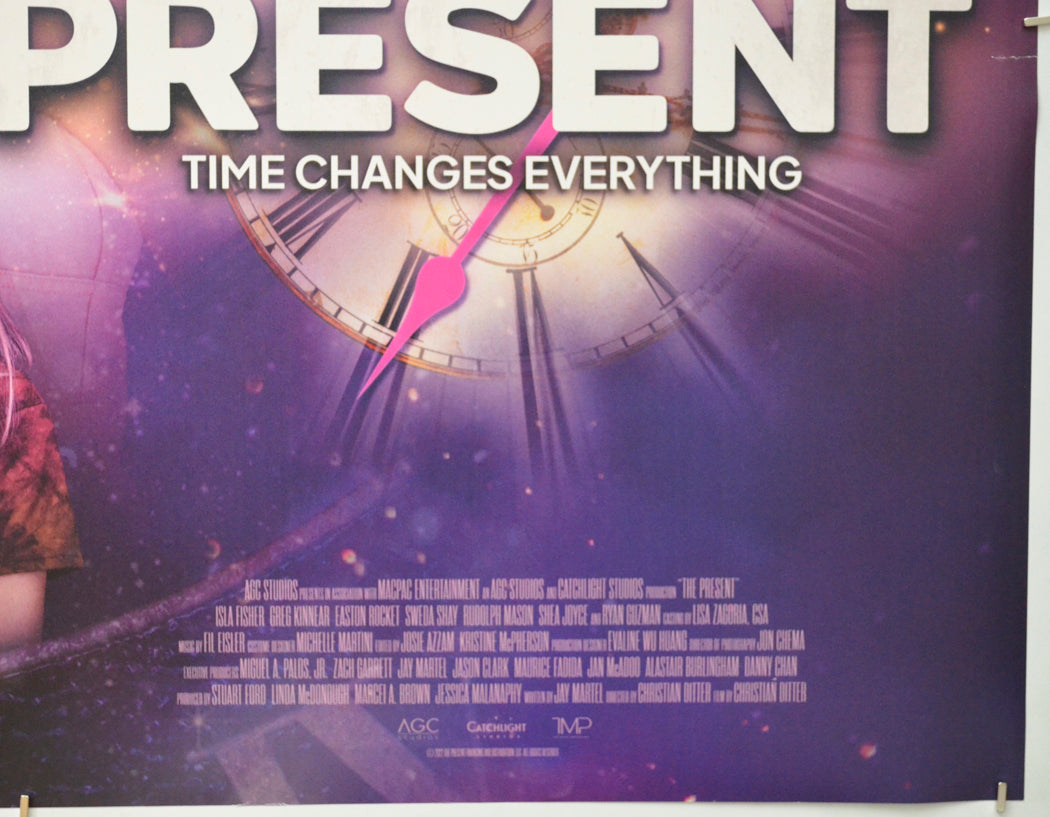 THE PRESENT (Bottom Right) Cinema Quad Movie Poster 