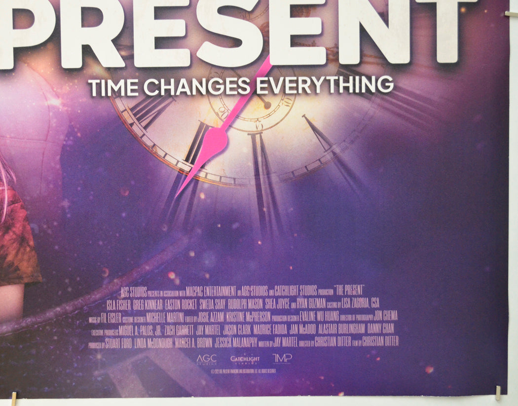 THE PRESENT (Bottom Right) Cinema Quad Movie Poster 