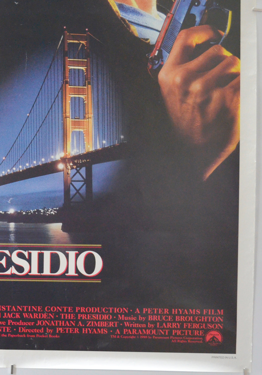 THE PRESIDIO (Bottom Right) Cinema One Sheet Movie Poster 