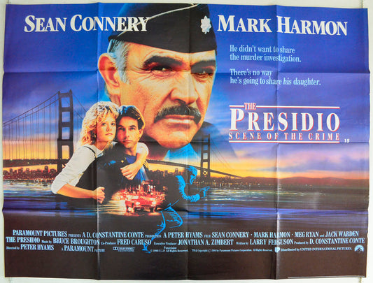 The Presidio Original British Quad Poster - Film Poster - Movie Poster 