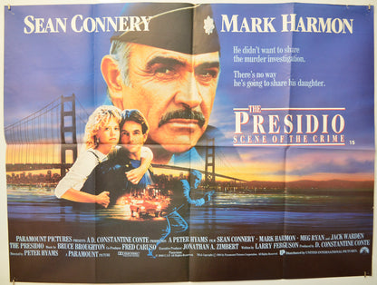 The Presidio  Original Quad Poster - Film Poster - Movie Poster