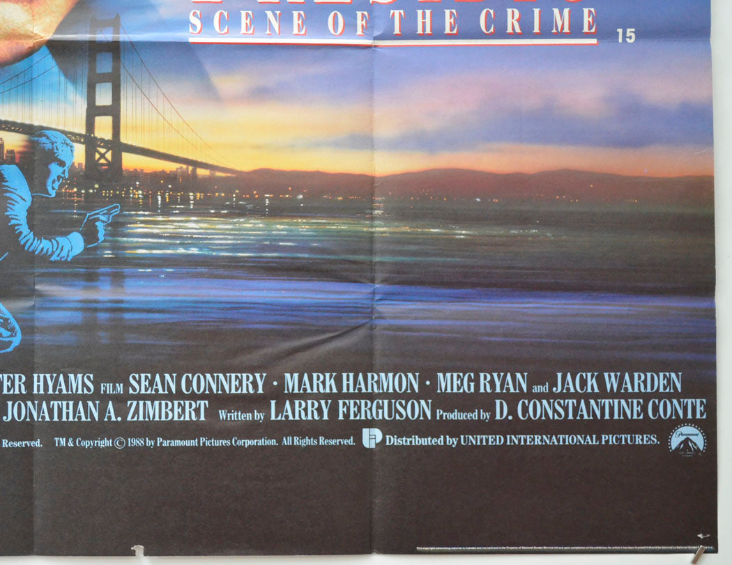 THE PRESIDIO (Bottom Right) Cinema Quad Movie Poster 