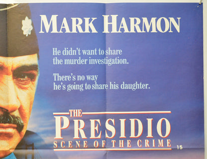 THE PRESIDIO (Top Right) Cinema Quad Movie Poster 