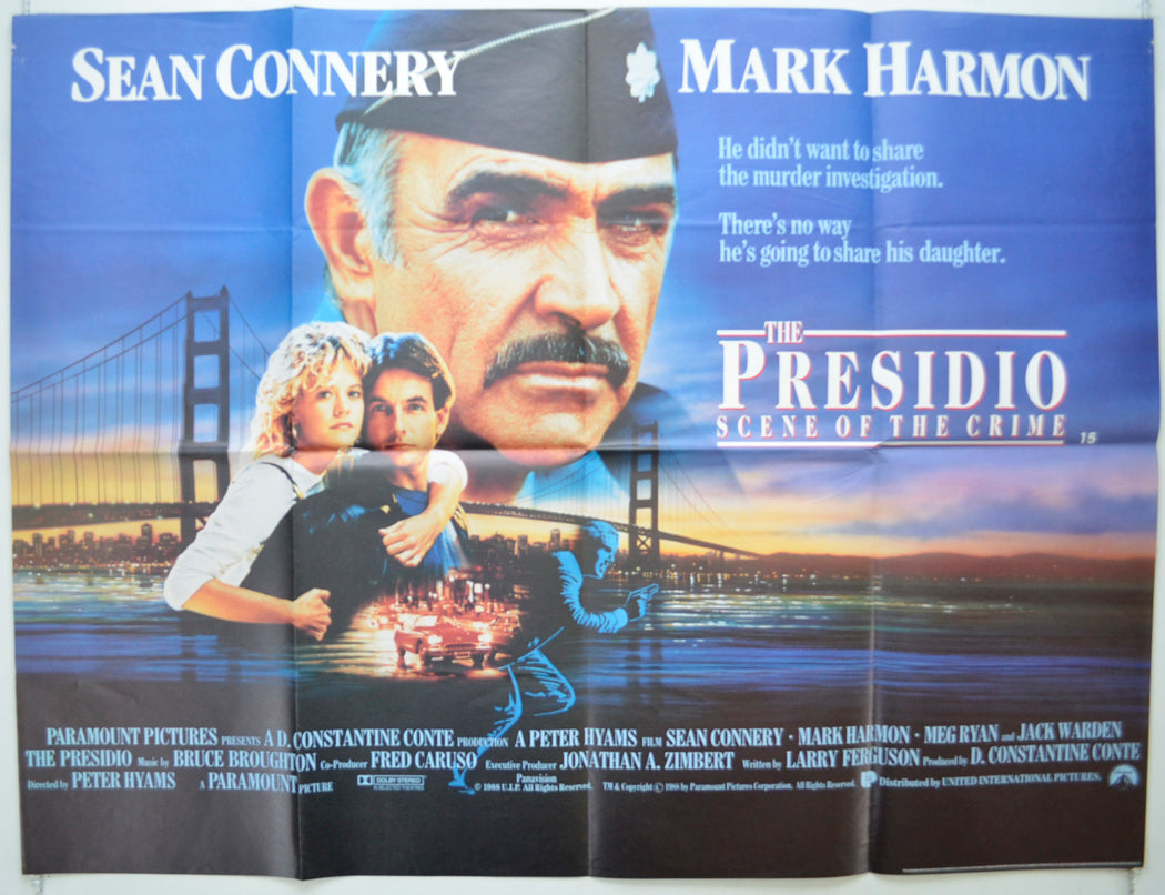 The Presidio Original Quad Poster - Film Poster - Movie Poster  