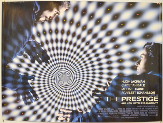 The Prestige  Original Quad Poster - Film Poster - Movie Poster