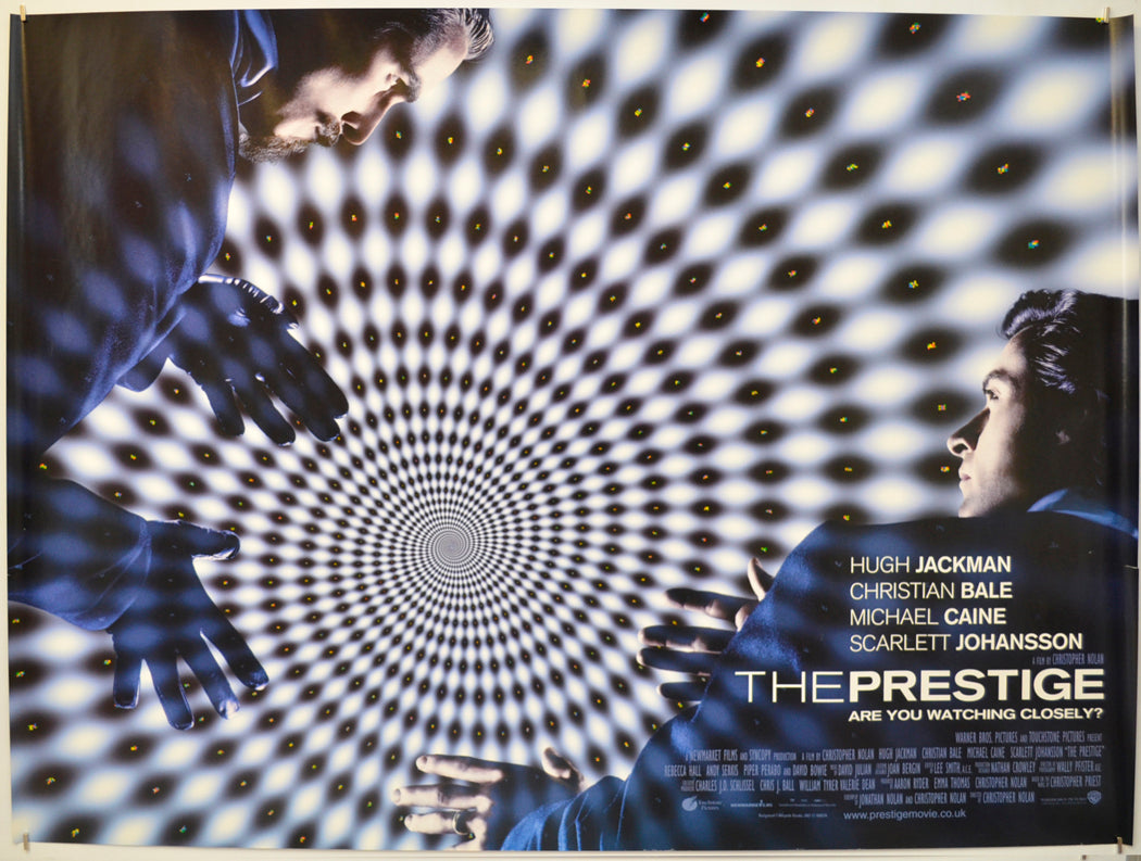 The Prestige Original Quad Poster - Film Poster - Movie Poster  