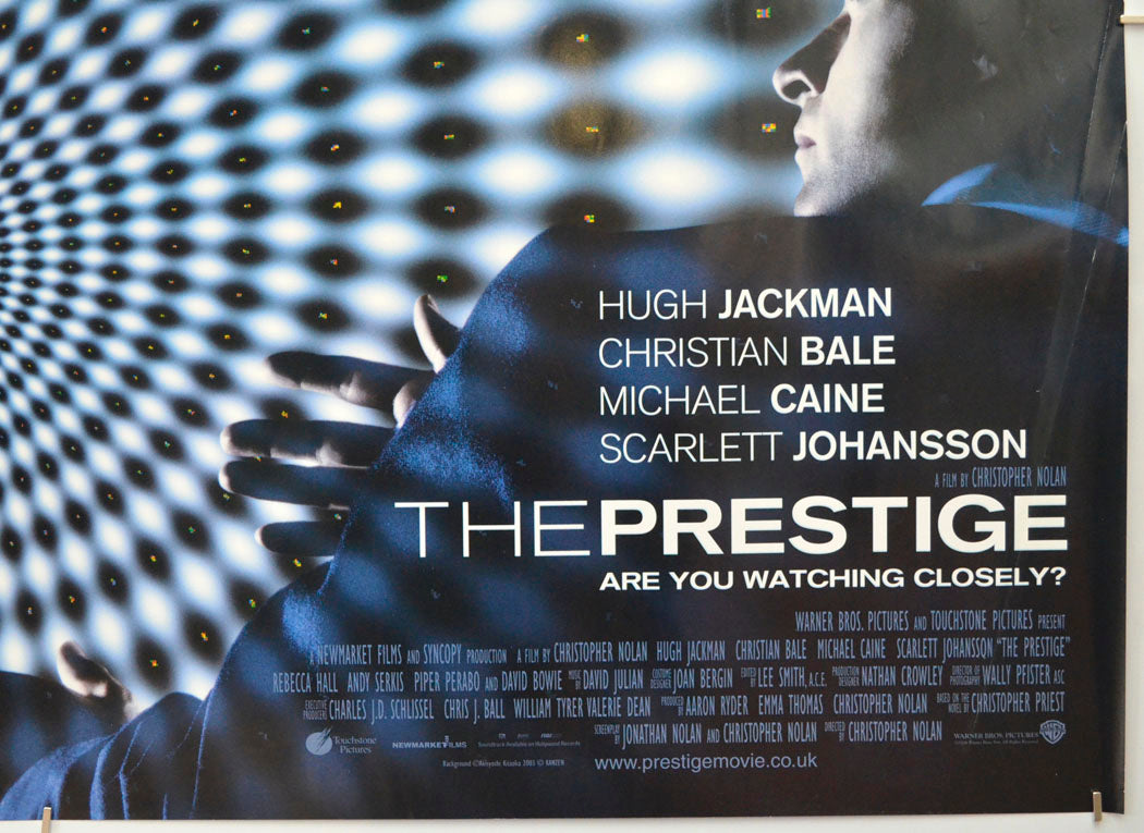 THE PRESTIGE (Bottom Right) Cinema Quad Movie Poster 