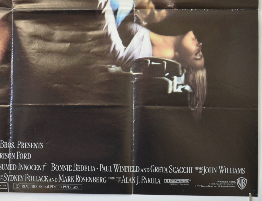 PRESUMED INNOCENT (Bottom Right) Cinema Quad Movie Poster 