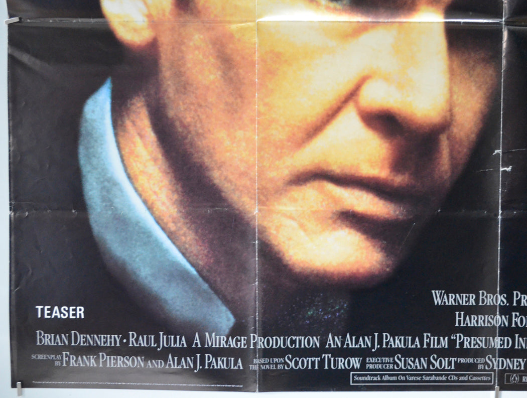 PRESUMED INNOCENT (Bottom Left) Cinema Quad Movie Poster 