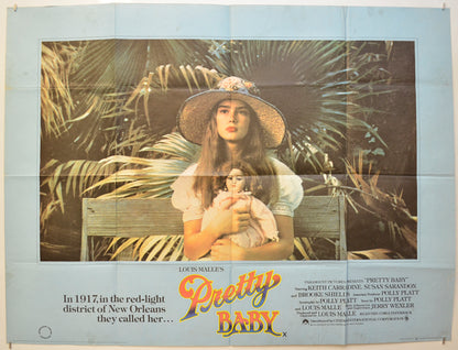 Pretty Baby Original Quad Poster - Film Poster - Movie Poster