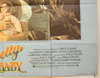 PRETTY BABY (Bottom Right) Cinema Quad Movie Poster 