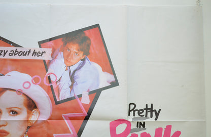 PRETTY IN PINK (Top Right) Cinema Quad Movie Poster 