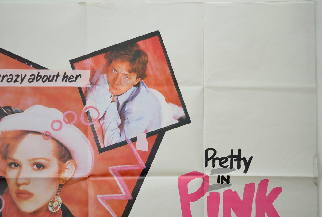 PRETTY IN PINK (Top Right) Cinema Quad Movie Poster 