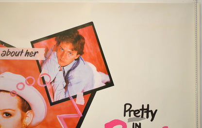 PRETTY IN PINK (Top Right) Cinema Quad Movie Poster 