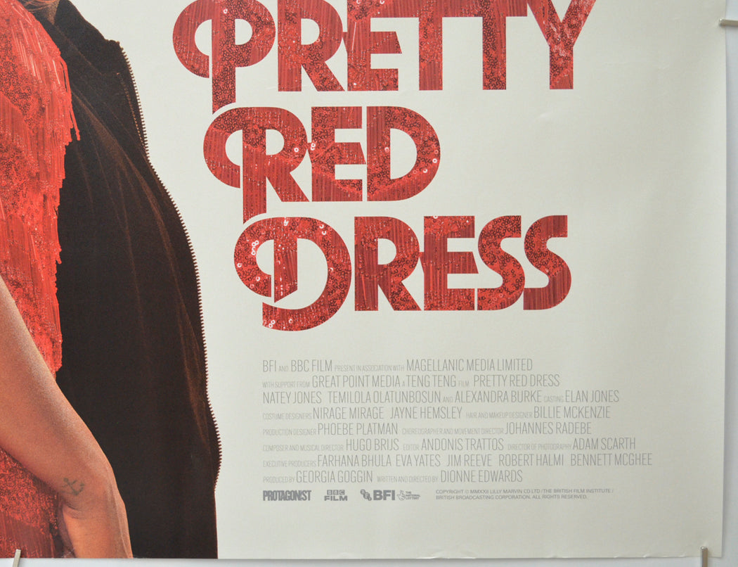 PRETTY RED DRESS (Bottom Right) Cinema Quad Movie Poster 