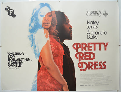 Pretty Red Dress Original Quad Poster - Film Poster - Movie Poster 