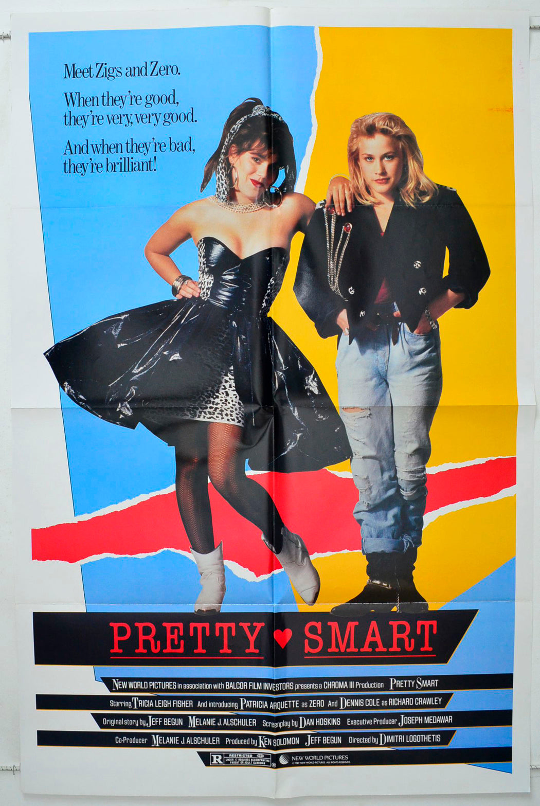 Pretty Smart Original One Sheet Poster - Movie Poster