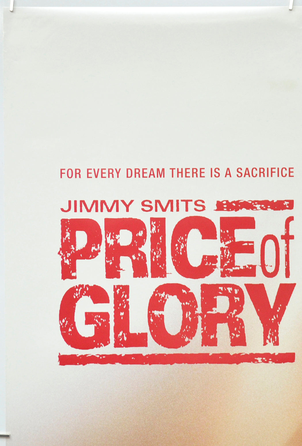 PRICE OF GLORY (Top Left) Cinema One Sheet Movie Poster 