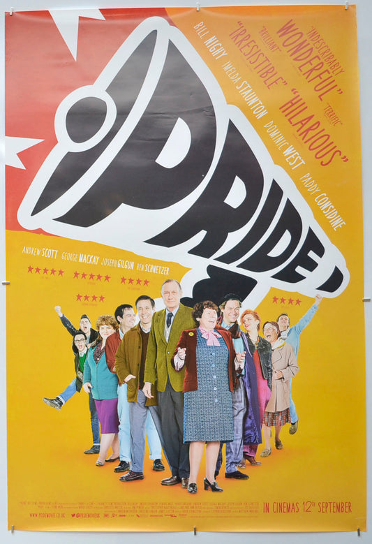 Pride Original One Sheet Poster - Film Poster - Movie Poster