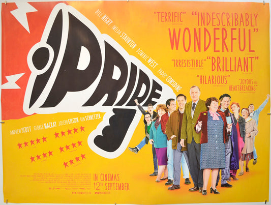 Pride  Original Quad Poster - Film Poster - Movie Poster