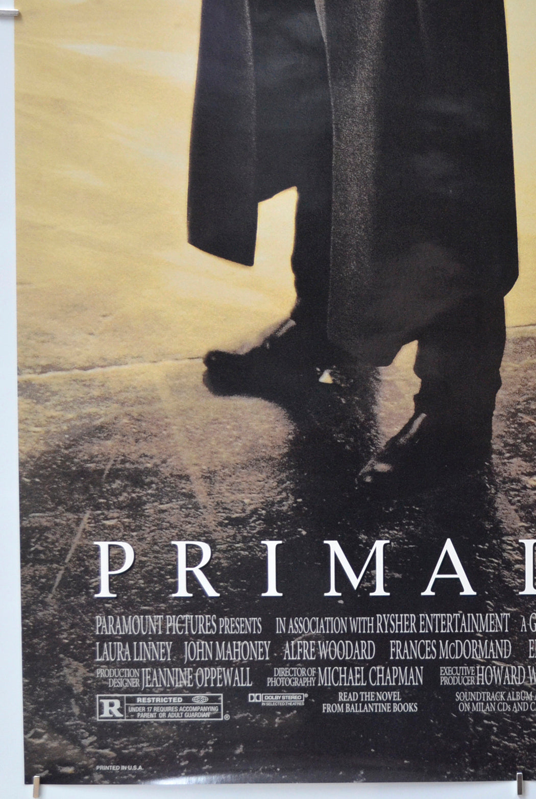 PRIMAL FEAR (Bottom Left) Cinema One Sheet Movie Poster 