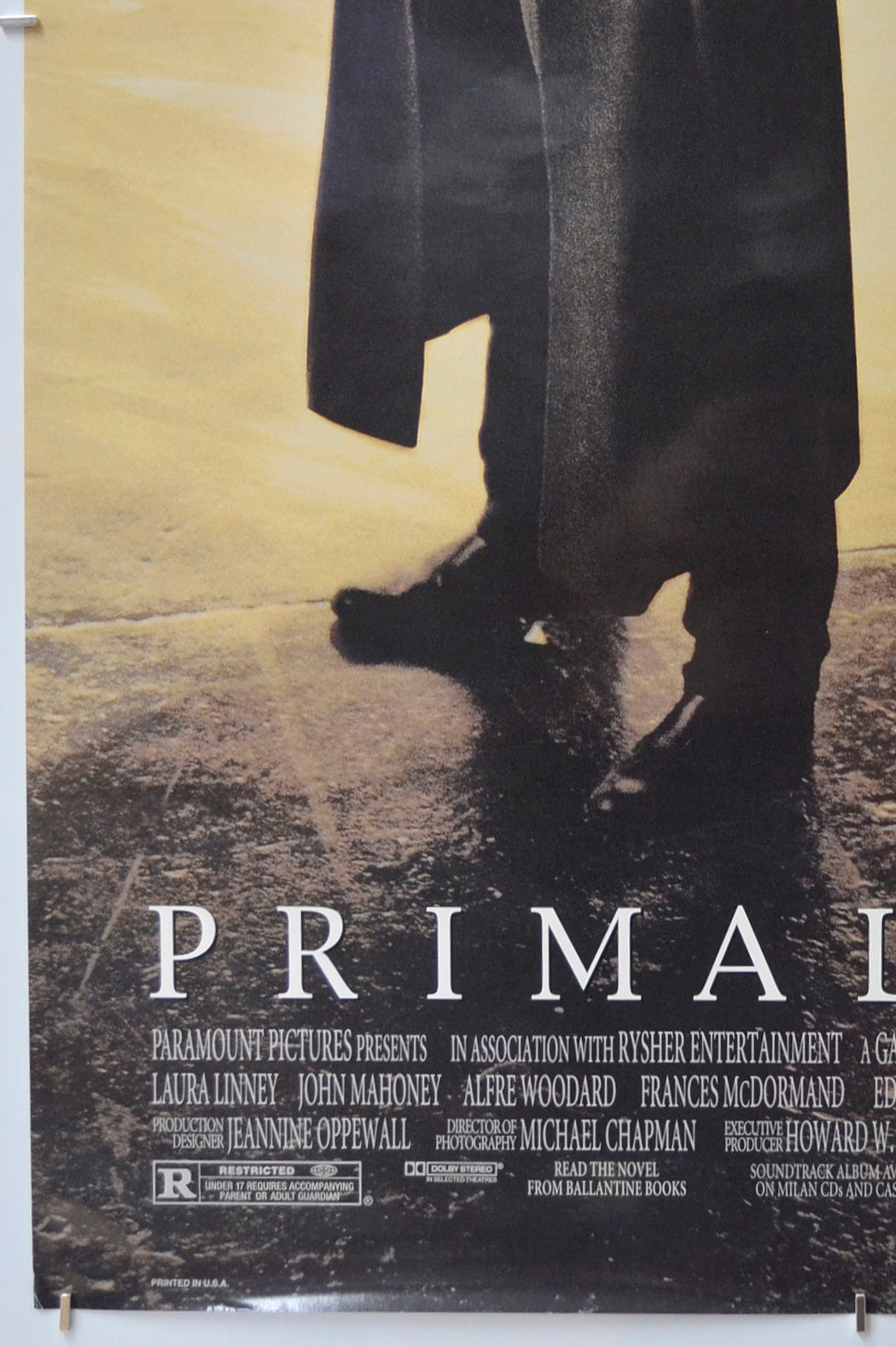 PRIMAL FEAR (Bottom Left) Cinema One Sheet Movie Poster 