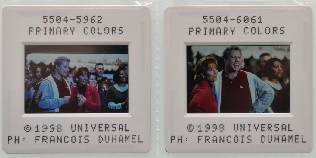 Primary Colors (Slides 5 and 6) Original 35mm Slides - Cinema Press Slides