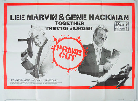 Prime Cut Original British Quad Poster - Movie Poster