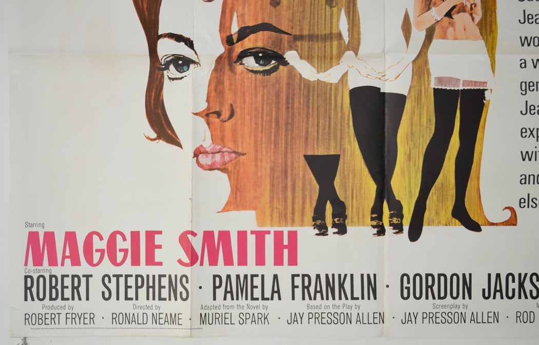 THE PRIME OF MISS JEAN BRODIE (Bottom Left) Cinema Quad Movie Poster 