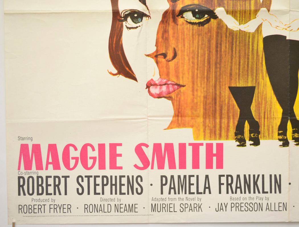 THE PRIME OF MISS JEAN BRODIE (Bottom Left) Cinema Quad Movie Poster 