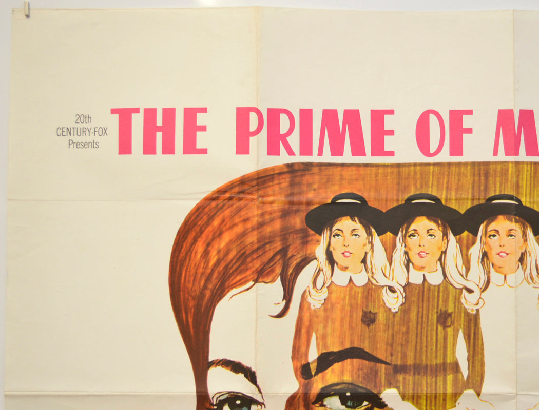 THE PRIME OF MISS JEAN BRODIE (Top Left) Cinema Quad Movie Poster 