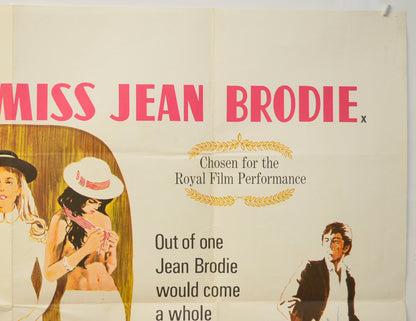 THE PRIME OF MISS JEAN BRODIE (Top Right) Cinema Quad Movie Poster 